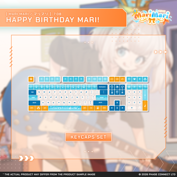 MariMari_EN『マリマリ』Birthday 2026 Celebration - Keycap Set MariMari_EN『マリマリ』Birthday 2026 Celebration - Keycap Set