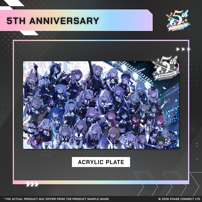 Phase Connect Fifth Anniversary - Military Idol 2-Piece Acrylic