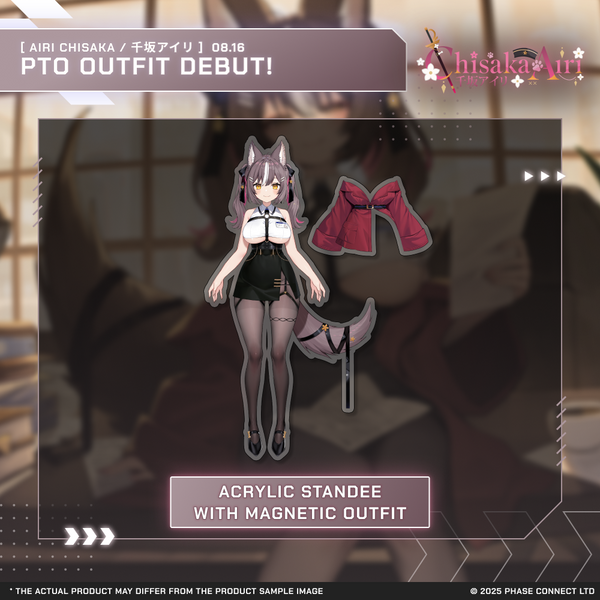 Airi Chisaka『千坂アイリ』New Outfit Celebration - Acrylic Standee with Magnetic Outfit