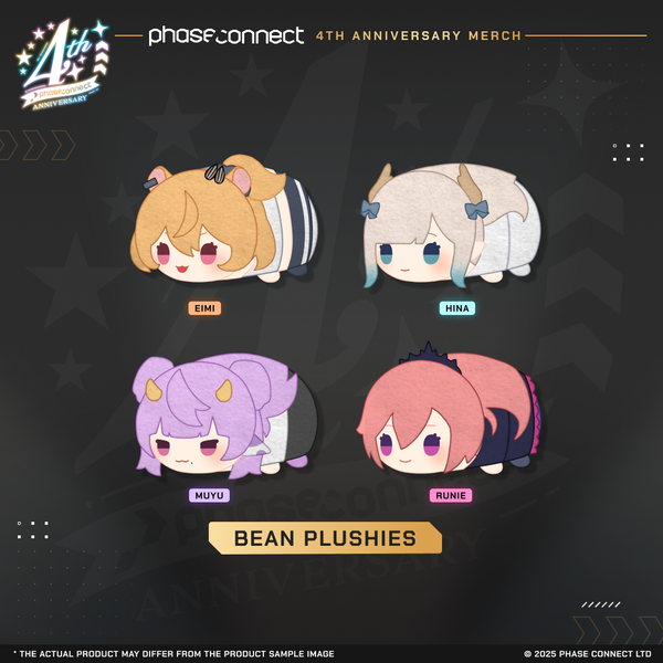 Phase Connect 4th Anniversary – Euphoria Bean Plushie