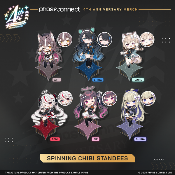 Phase Connect 4th Anniversary – ALiAS Spinning Chibi Standee