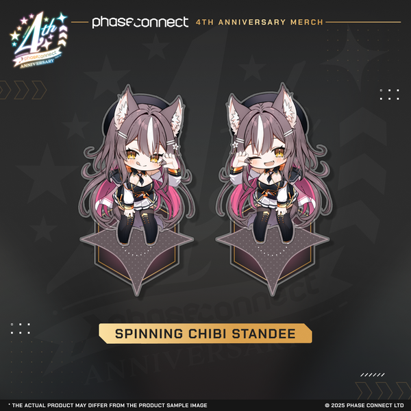 Phase Connect 4th Anniversary – ALiAS Spinning Chibi Standee