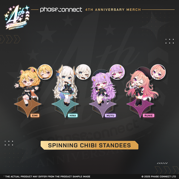 Phase Connect 4th Anniversary – Euphoria Spinning Chibi Standee