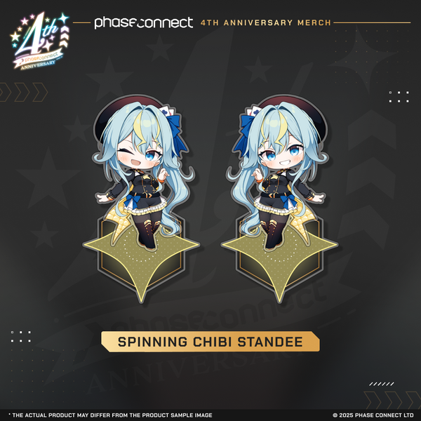 Phase Connect 4th Anniversary – KALEiDO Spinning Chibi Standee