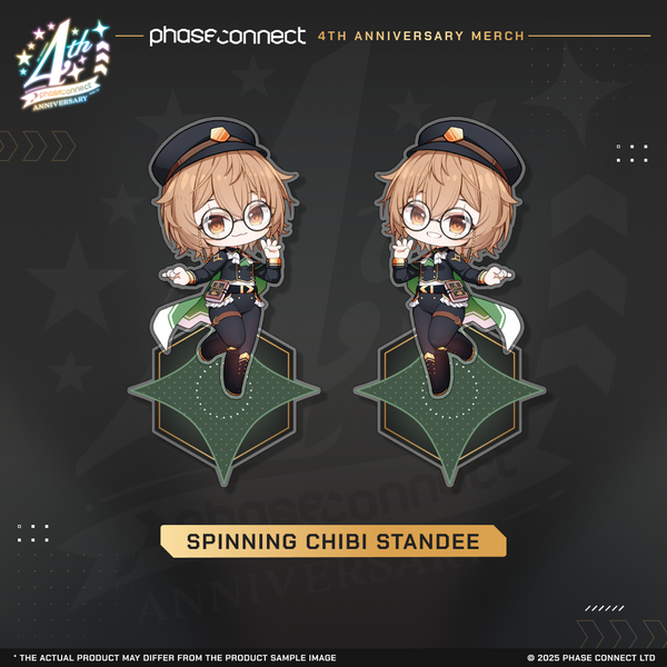 Phase Connect 4th Anniversary – Invaders QUEST Spinning Chibi Standee