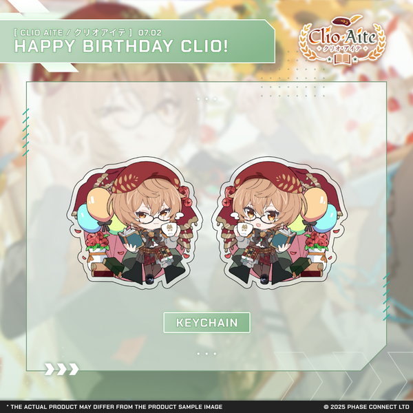 Clio Aite『クリオ・アイテ』Birthday 2025 Celebration - Keychain