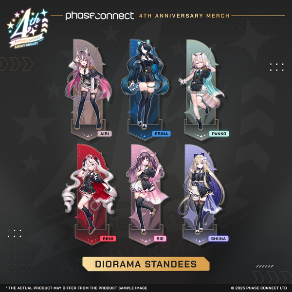 Phase Connect 4th Anniversary – ALiAS Diorama Standees