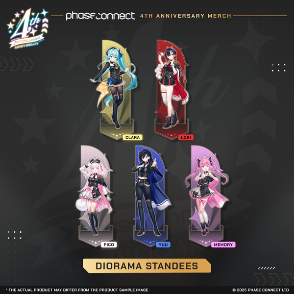 Phase Connect 4th Anniversary – KALEiDO Diorama Standees