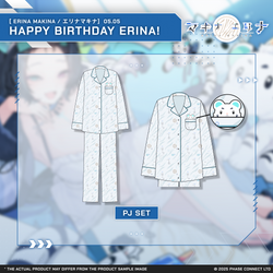 Erina Makina『エリナ・マキナ』- Birthday 2025 Celebration Pajamas