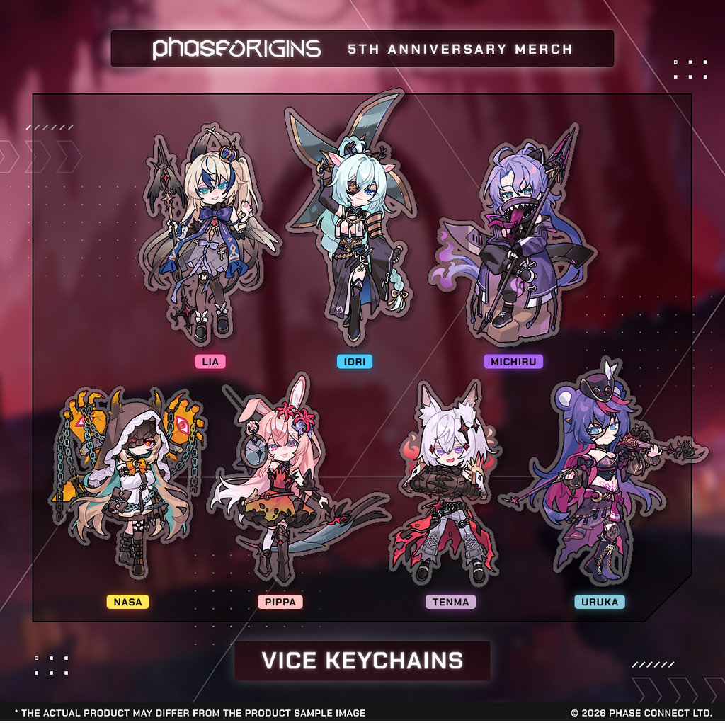 tripleS chansha ファンミーティング VIP特典 セット Phase OriginS Fifth Anniversary Collection - Vice Keychain – Phase