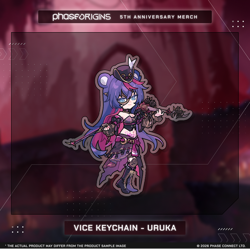 Phase OriginS Fifth Anniversary Collection - Vice Keychain – Phase
