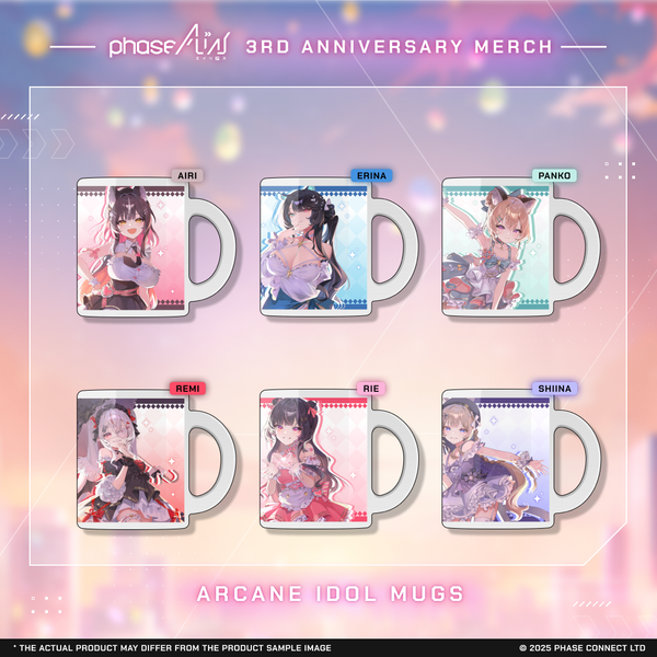 Phase ALiAS 3rd Anniversary Collection - Arcane Idol Mugs