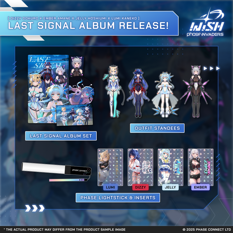 Invaders WISH: Last Signal Album Release - Full Transmission Bundle