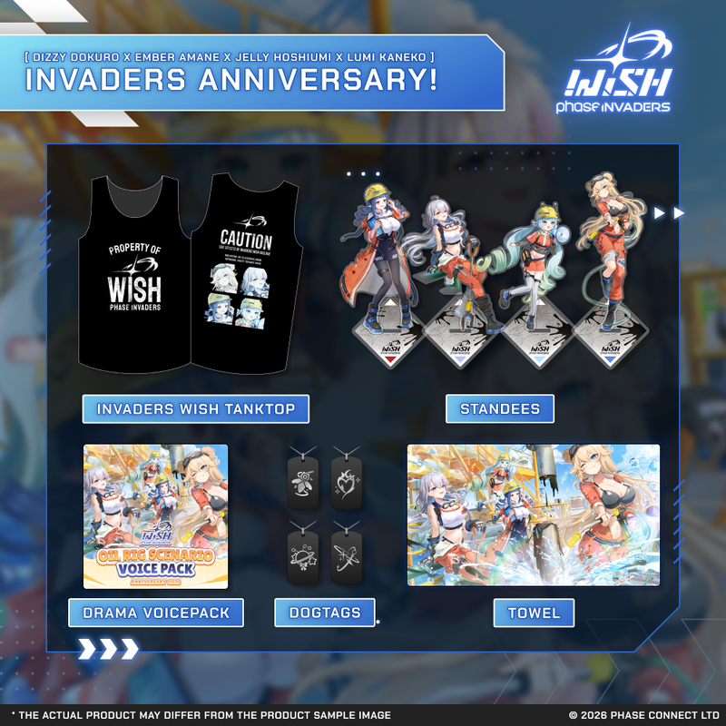 Invaders WISH Third Anniversary - Bundle – Phase Connect Store
