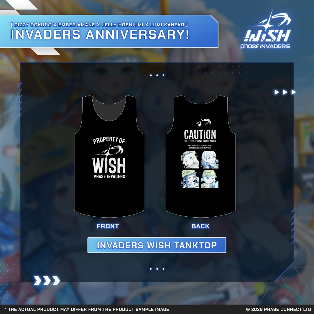 Invaders WISH - Third Anniversary Collection – Phase Connect Store