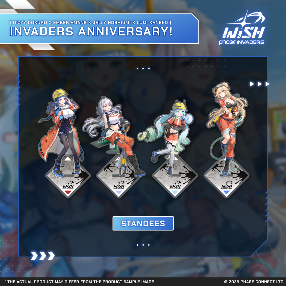 Invaders WISH - Third Anniversary Collection – Phase Connect Store