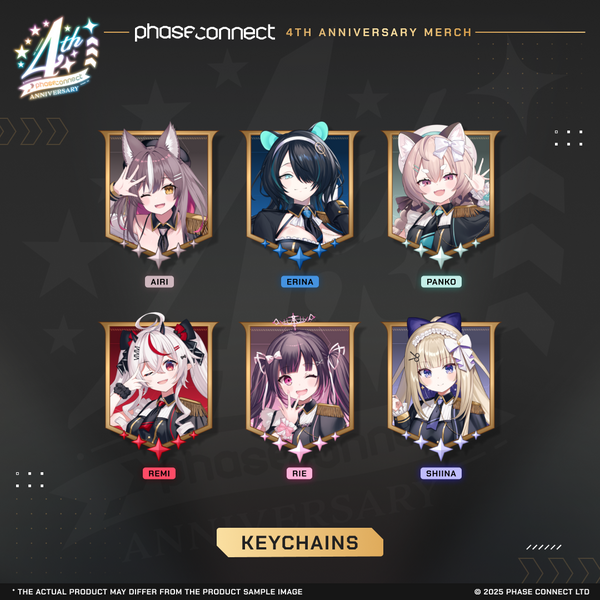 Phase Connect 4th Anniversary – ALiAS Glitter Keychain