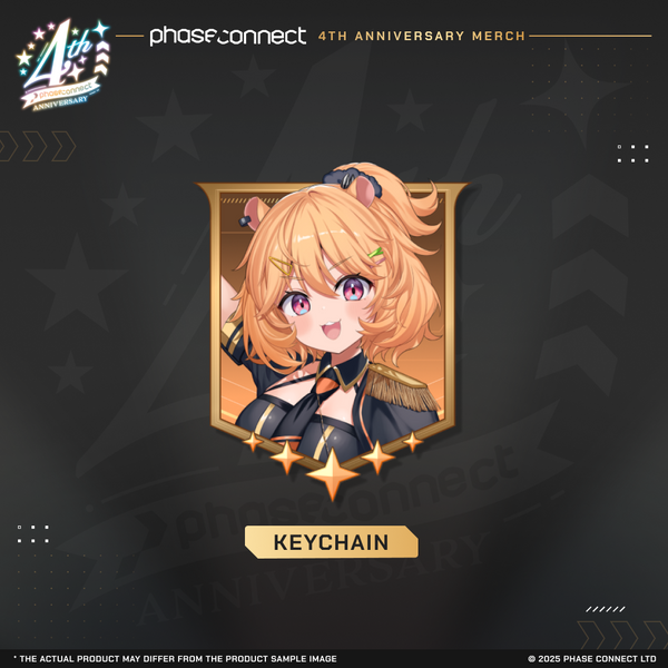 Phase Connect 4th Anniversary – Euphoria Glitter Keychain