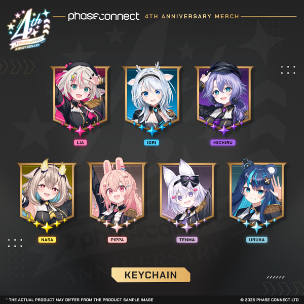 Phase Connect 4th Anniversary – OriginS Glitter Keychain
