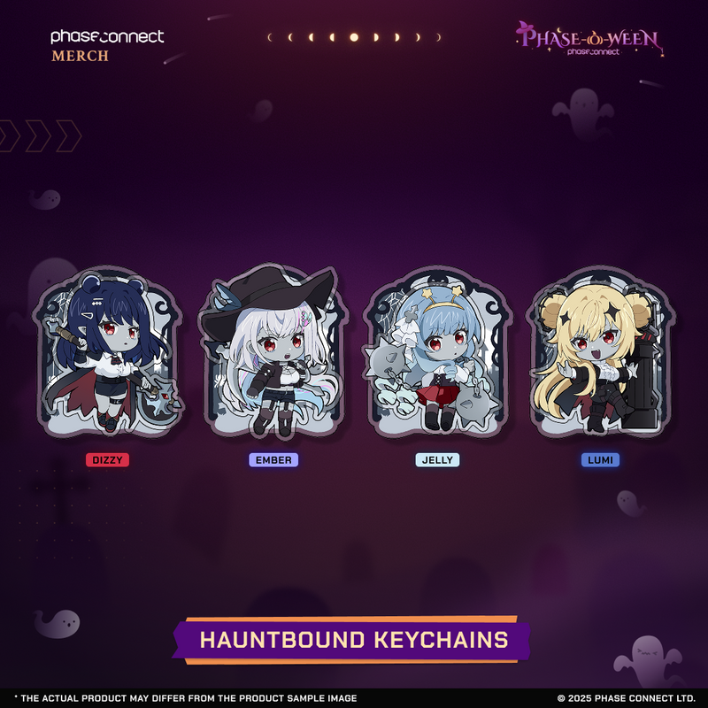 Phase-O-Ween –  Invaders WISH Hauntbound Keychain