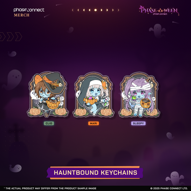 Phase-O-Ween –  Invaders QUEST Hauntbound Keychain