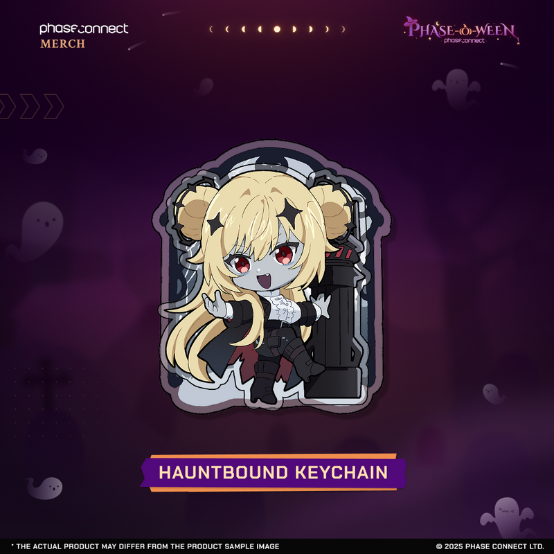 Phase-O-Ween –  Invaders WISH Hauntbound Keychain