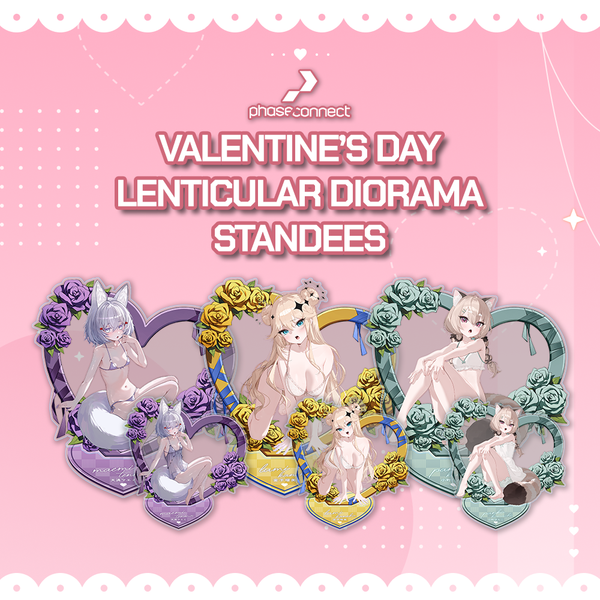 Phases of the Heart - Valentine's Day 2025 Lenticular Diorama Standees [Pre-Order]