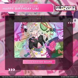 Ashelia Rinkou『鈴香アシェリア』Birthday 2025 Celebration - Holographic Shikishi Board