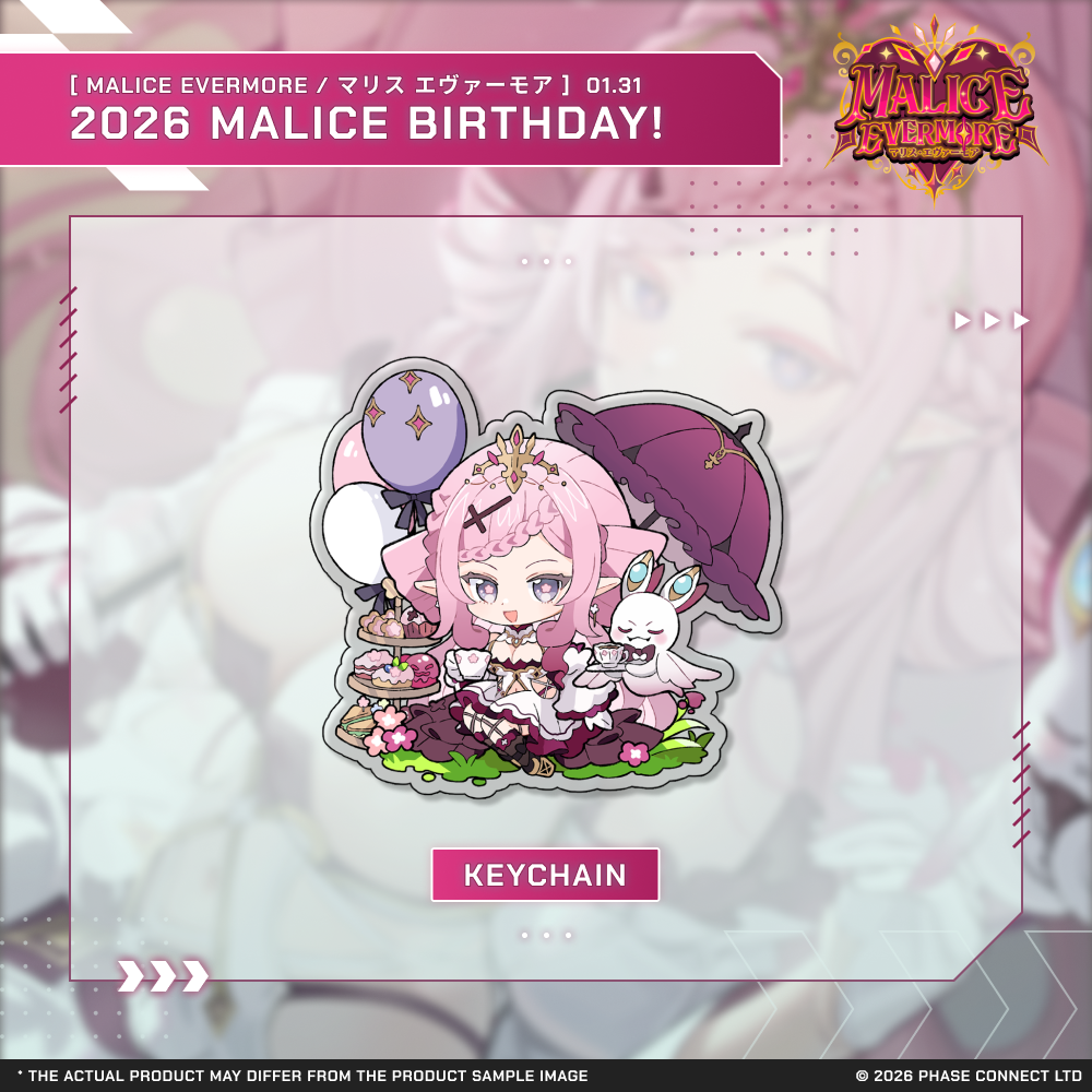Malice Evermore『マリス・エヴァーモア』Birthday 2026 Celebration