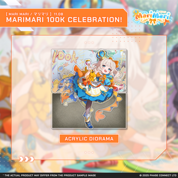 MariMari_EN『マリマリ』100K Subscriber Celebration - Acrylic Diorama