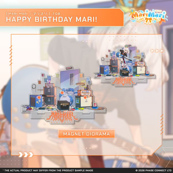 MariMari_EN『マリマリ』Birthday 2026 Celebration - Magnet Diorama