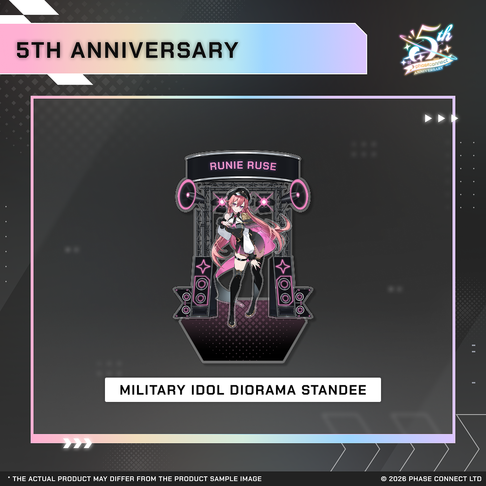 Phase Connect Fifth Anniversary - Euphoria Military Idol Diorama