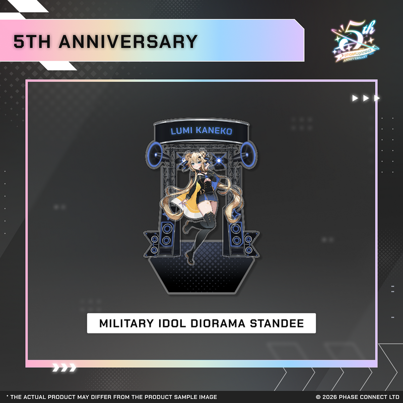 Phase Connect Fifth Anniversary - WISH Military Idol Diorama