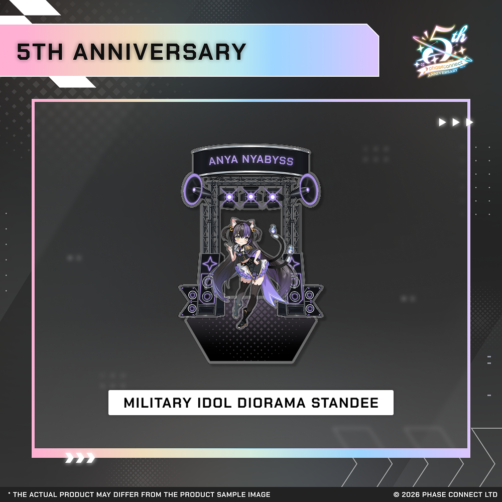 Phase Connect Fifth Anniversary - SAGA Military Idol Diorama
