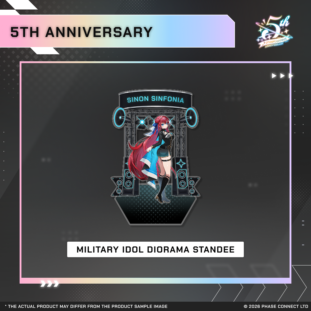 Phase Connect Fifth Anniversary - SAGA Military Idol Diorama