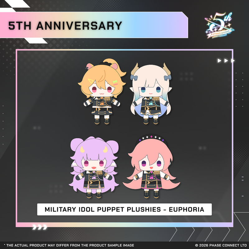Phase Connect Fifth Anniversary - Euphoria Military Idol Puppet