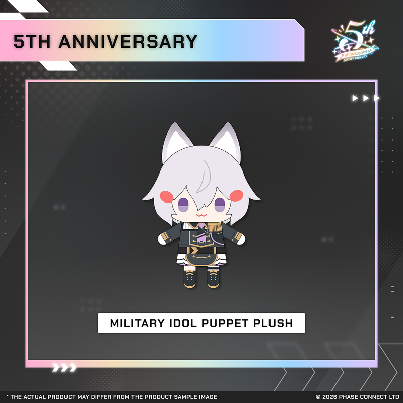 Phase Connect Fifth Anniversary - OriginS Military Idol Puppet Phase Connect Fifth Anniversary - OriginS Military Idol Puppet
