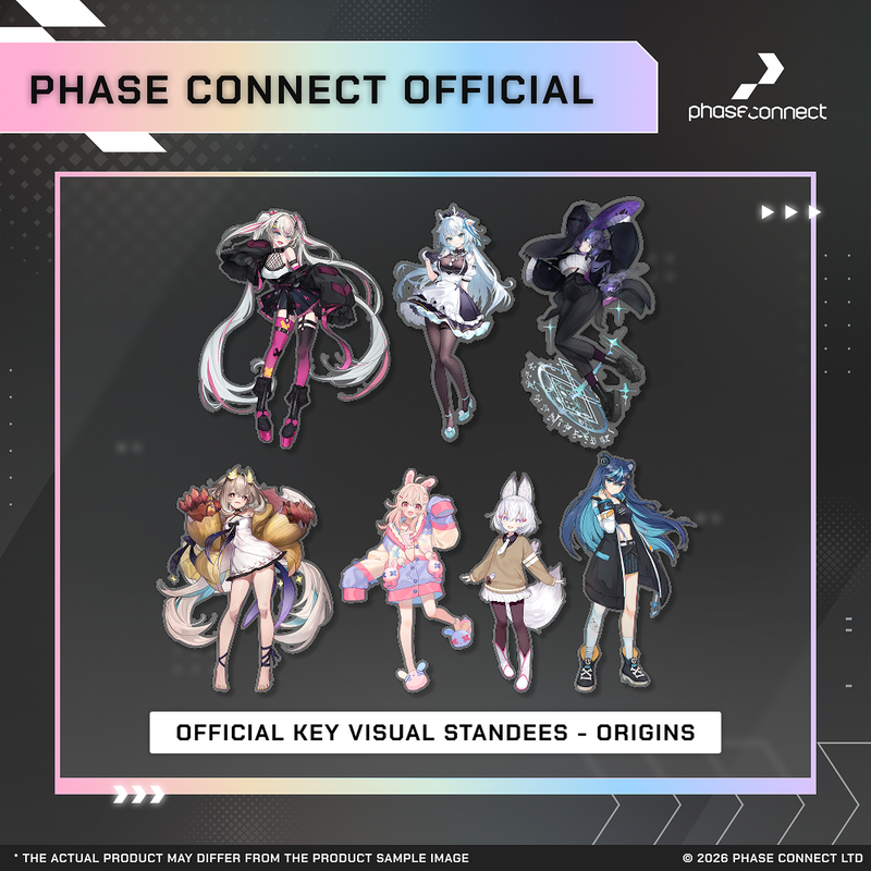 ISSUE Quartet phase トレカ Phase Connect Fifth Anniversary - OriginS Official Key Visual