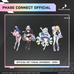 Phase Connect Fifth Anniversary - WISH Official Key Visual Standee