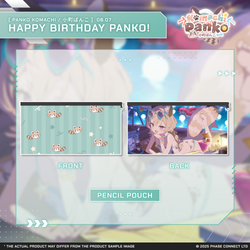 Panko Komachi『小町ぱんこ』Birthday 2025 Celebration - Double-Sided Pencil Pouch