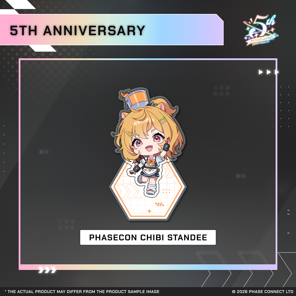Phase Connect Fifth Anniversary - Euphoria PhaseCon Chibi Standee