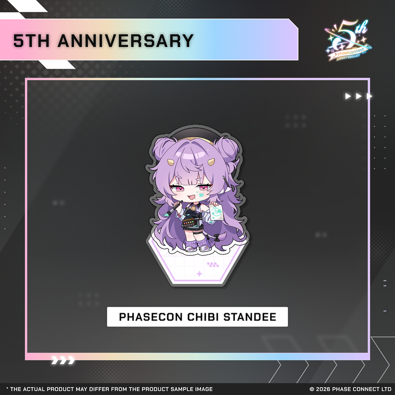 Phase Connect Fifth Anniversary - Euphoria PhaseCon Chibi Standee