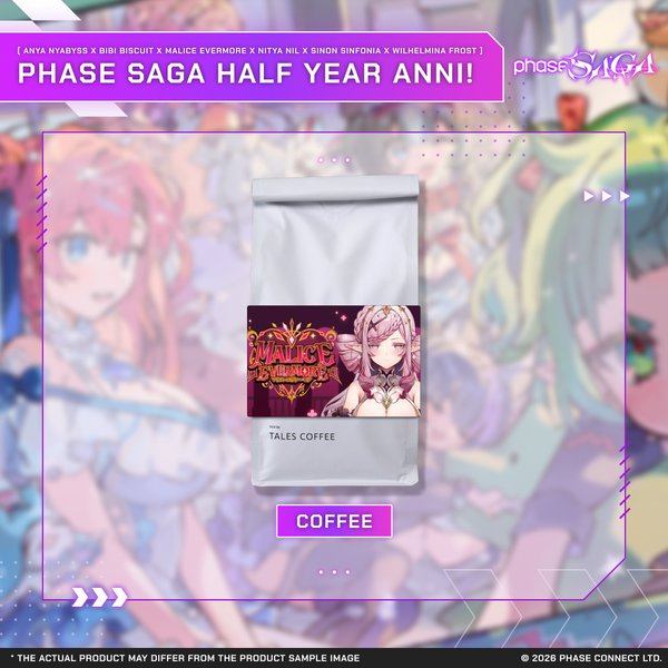 Phase Saga Half Year Anniversary - Bibi Biscuit Custom Roast