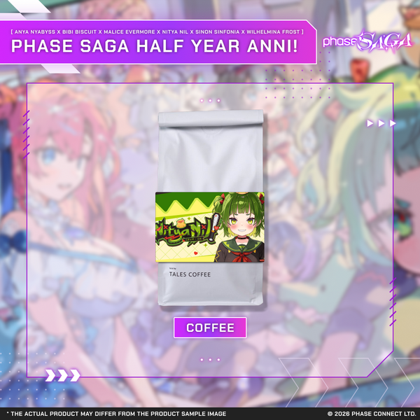 Phase Saga Half Year Anniversary - Bibi Biscuit Key Visual Model