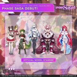 Phase Saga - Official Model Standee Bundle