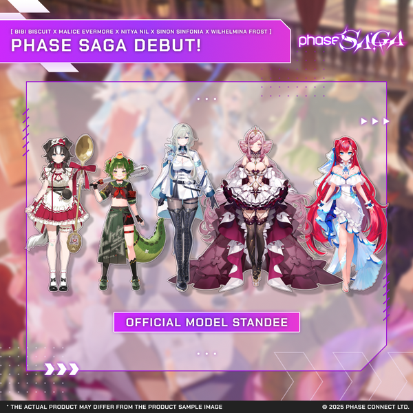 Phase Saga - Official Model Standee Bundle
