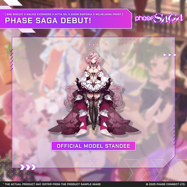 Phase Saga - Malice Evermore 『マリス・エヴァーモア』Official Model Standee
