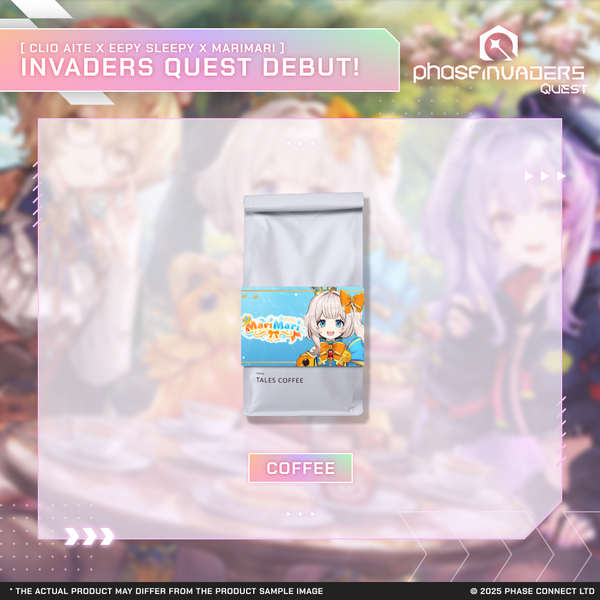 Phase Invaders Quest - Custom Roast Coffee Beans by Mari Mari 『マリマリ』