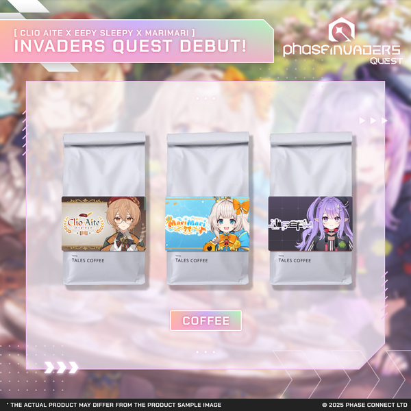 Phase Invaders Quest - Custom Roast Coffee Bundle