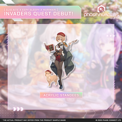 Phase Invaders Quest - Clio Aite 『クリオ・アイテ』Key Visual Model Standee